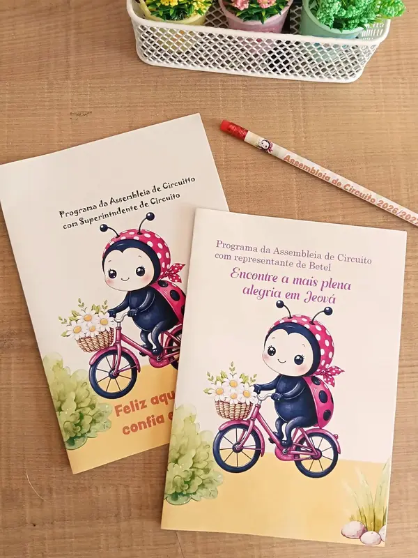Livreto infantil Assembleias meninas